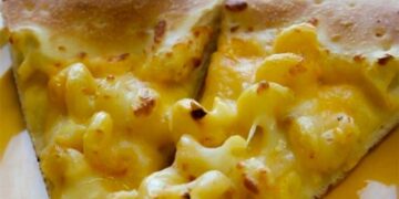 Mac 'N' Cheese-pizza