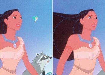 Disney-prinsessor med realistiska midjemått