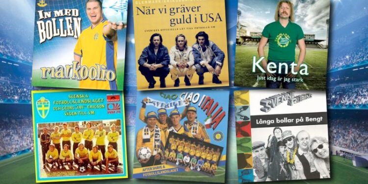 10 klassiska svenska fotbollslåtar