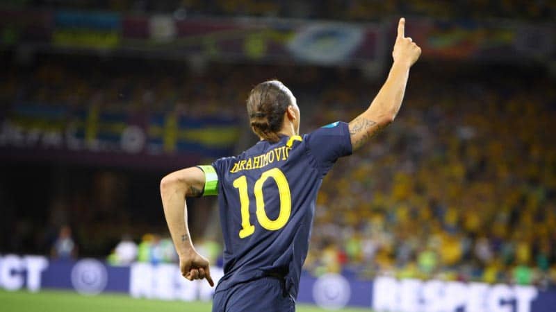 Sveriges bästa fotbollsspelare - Zlatan